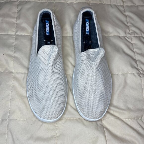 Allbirds Mens Ivory Tree Loungers Round Toe Comfort Slip On Shoes Size 11 main image 4